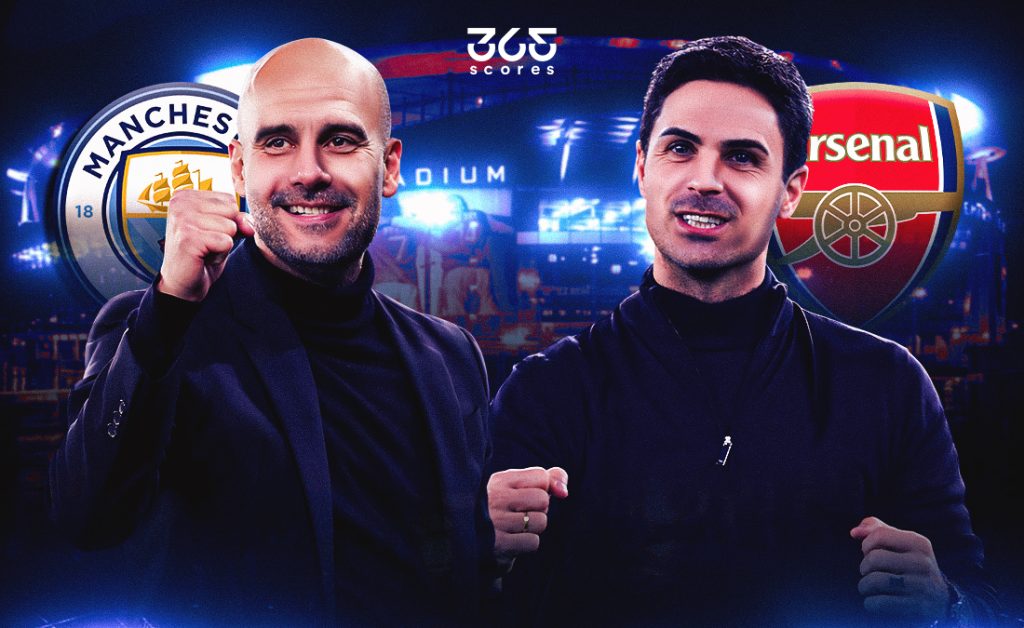 بيب جوارديولا وميكيل أرتيتا