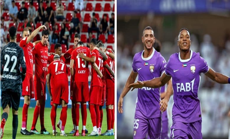 العين ضد شباب الأهلي