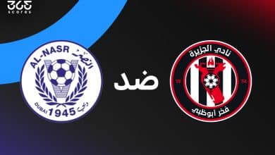 النصر ضد الجزيره