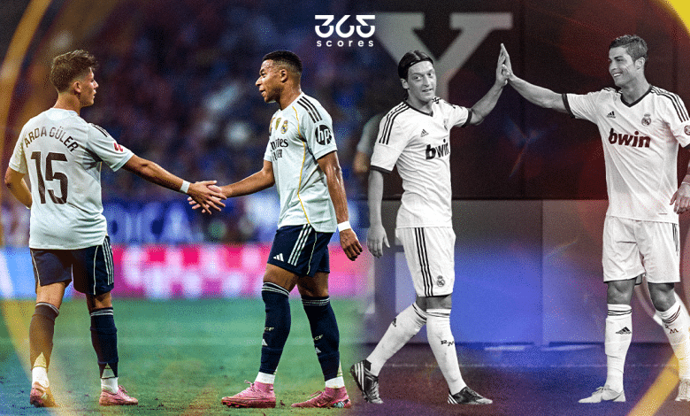 أردا جولر - كيليان مبابي - كريستيانو رونالدو - مسعود أوزيل