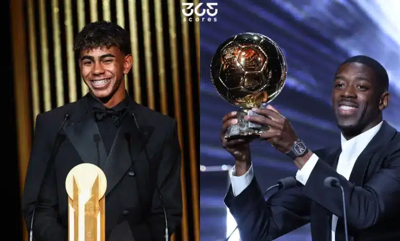10 لقطات لن تفوتك.. ملخص حفل الكرة الذهبية 2025