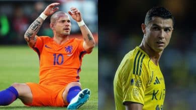 كريستيانو رونالدو - ويسلي شنايدر (المصدر: gettyimages)