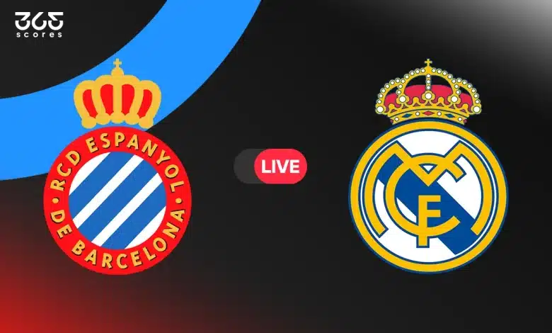 مباشر مباراة ريال مدريد اليوم ضد إسبانيول