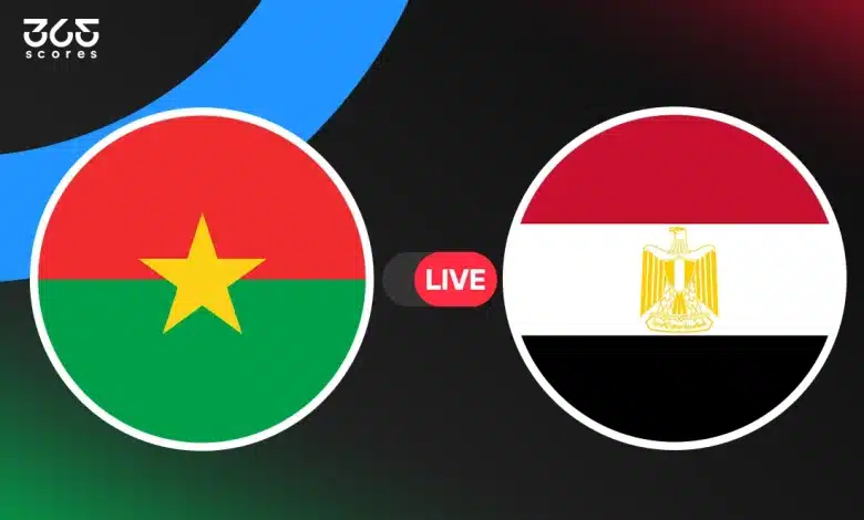 مباراة مصر ضد بوركينا فاسو