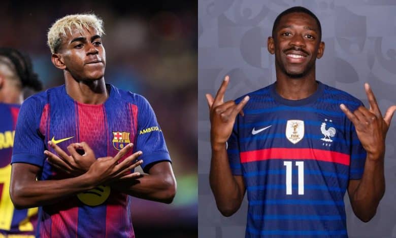 لامين يامال - عثمان ديمبيلي - المصدر: gettyimages