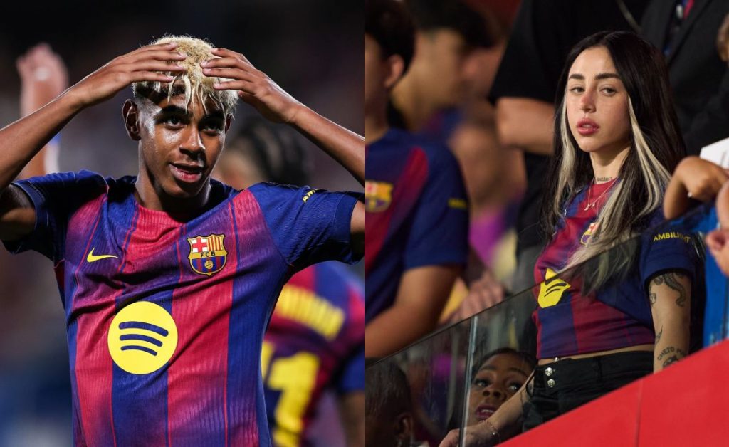 لامين يامال - نيكي نيكولا (المصدر: gettyimages)