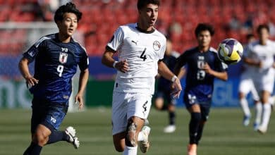 منتخب مصر للشباب ضد اليابان - المصدر :getty images