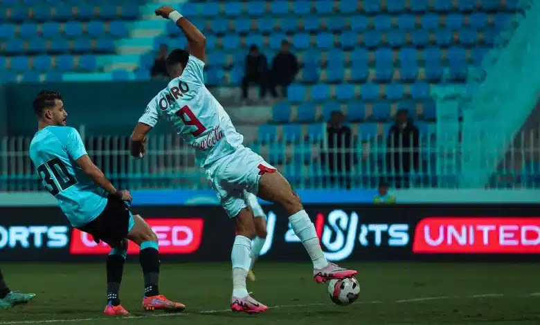 ترتيب الدوري المصري بعد تعادل الزمالك ضد المحلة
