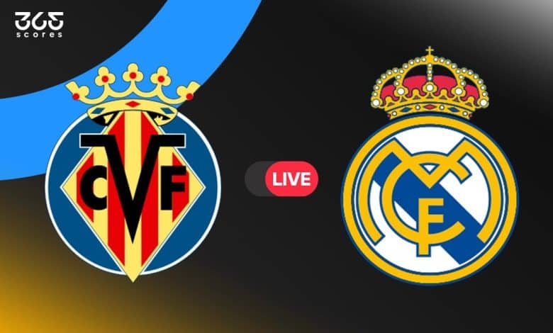 مباراة ريال مدريد ضد فياريال في الدوري الإسباني