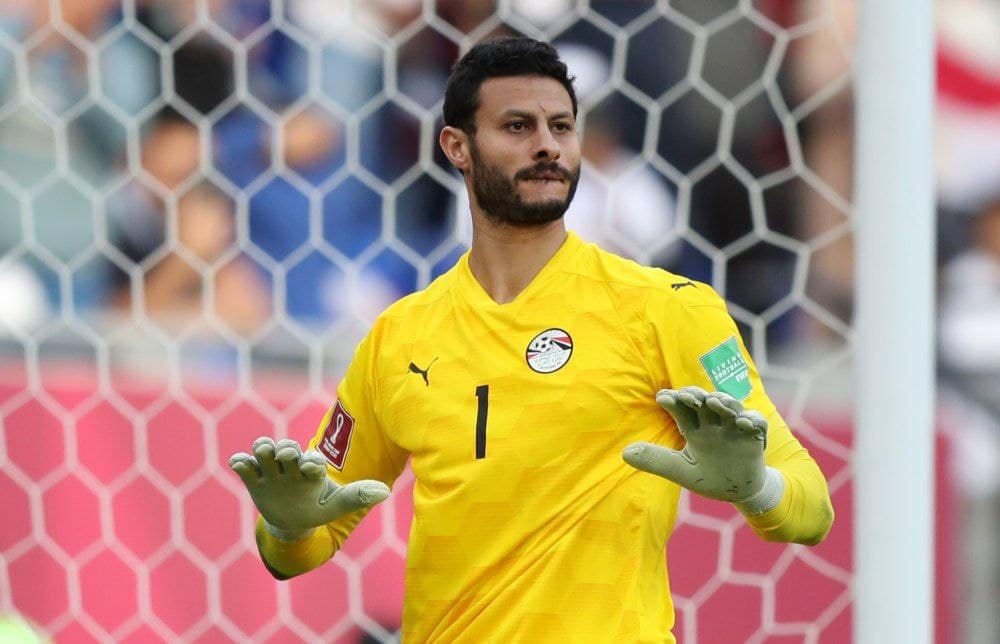 محمد الشناوي حارس مرمى منتخب مصر