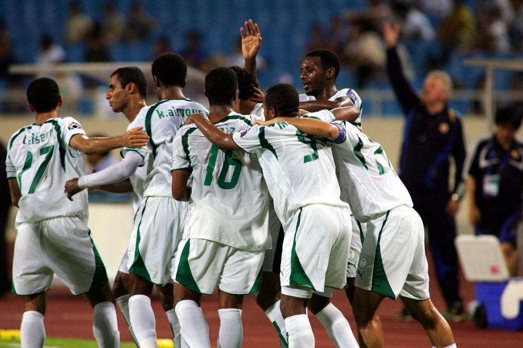 ياسر القحطاني مع منتخب السعودية