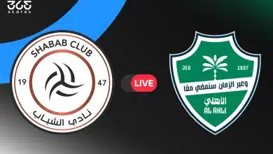 الأهلي ضد الشباب في الدوري السعودي