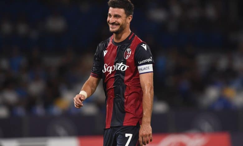 ريكاردو أورسوليني لاعب بولونيا.. (المصدر: Getty images)