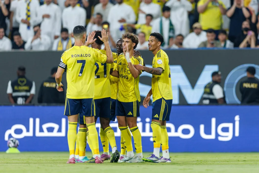 متى موعد مباراة النصر ضد الفيحاء في الدوري السعودي والقنوات الناقلة؟