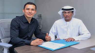 شوكوروف لاعب بني ياس- المصدر: الحساب الرسمي لنادي بني ياس