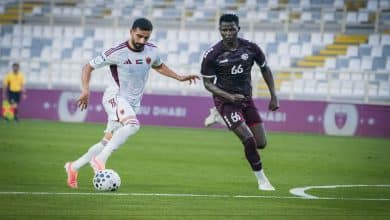 الوحدة ضد النجمة- المصدر: الحساب الرسمي لنادي الوحدة الإماراتي