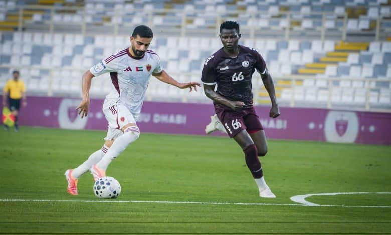 الوحدة ضد النجمة- المصدر: الحساب الرسمي لنادي الوحدة الإماراتي