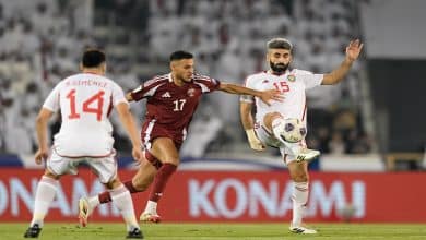 الإمارات ضد قطر- المصدر: الحساب الرسمي لمنتخب الإمارات