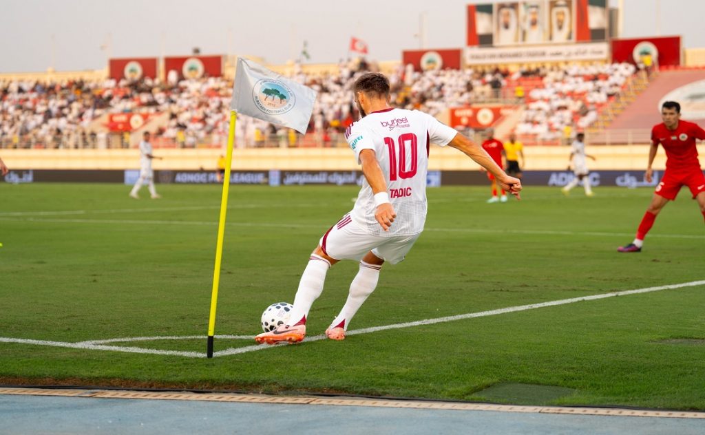 الوحدة ضد البطائح- المصدر: حساب رابطة المحترفين الإماراتية