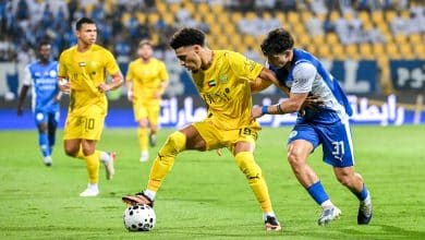 الوصل ضد النصر- المصدر: حساب رابطة المحترفين الإماراتية