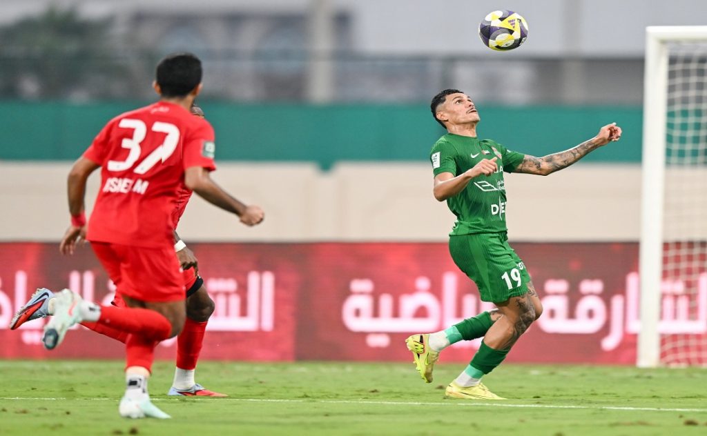 شباب الأهلي ضد البطائح- المصدر: حساب رابطة المحترفين الإماراتية