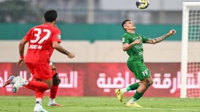 شباب الأهلي ضد البطائح- المصدر: حساب رابطة المحترفين الإماراتية