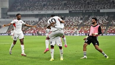 الجزيرة ضد عجمان- المصدر: حساب رابطة المحترفين الإماراتية