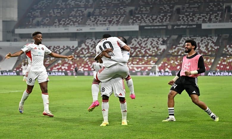 الجزيرة ضد عجمان- المصدر: حساب رابطة المحترفين الإماراتية