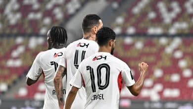 إبراهيم عادل لاعب الجزيرة - المصدر: حساب رابطة المحترفين الإماراتية