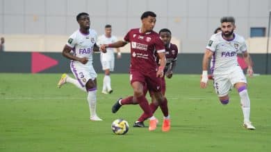 العين ضد الحمرية- المصدر: حساب رابطة المحترفين الإماراتية