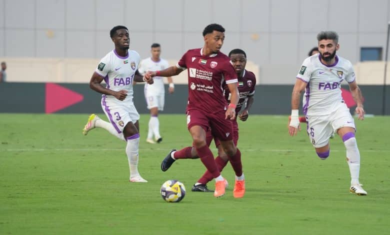 العين ضد الحمرية- المصدر: حساب رابطة المحترفين الإماراتية