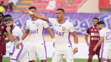 العين ضد الحمرية- المصدر: حساب رابطة المحترفين الإماراتية