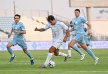 بني ياس ضد دبا الفجيرة- المصدر: حساب رابطة المحترفين الإماراتية