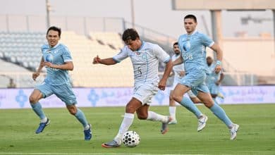 بني ياس ضد دبا الفجيرة- المصدر: حساب رابطة المحترفين الإماراتية