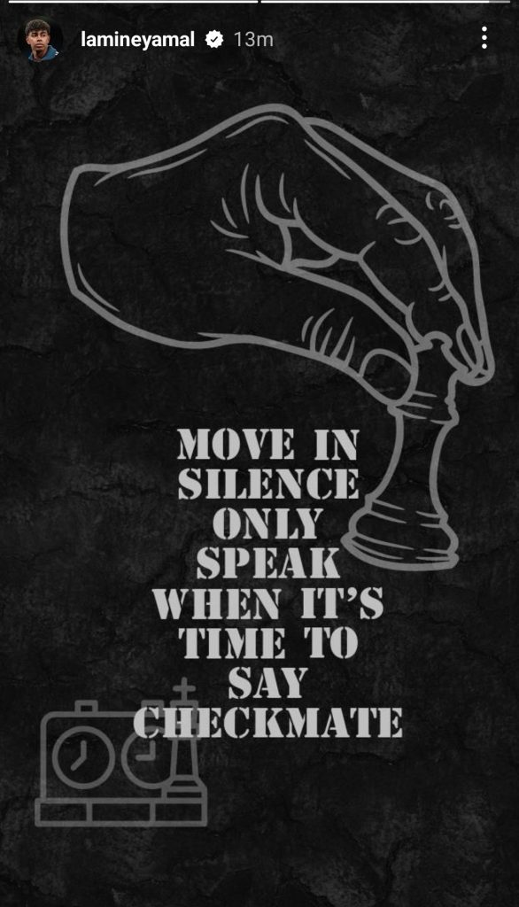 ستوري لامين يامال 