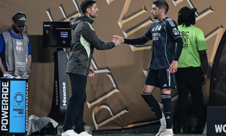 فيدريكو فالفيردي - تشابي ألونسو - ريال مدريد (المصدر:Gettyimages)