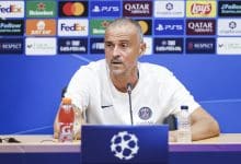 لويس إنريكي مدرب باريس سان جيرمان.. (المصدر:Gettyimages)