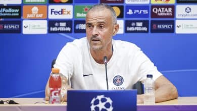 لويس إنريكي مدرب باريس سان جيرمان.. (المصدر:Gettyimages)