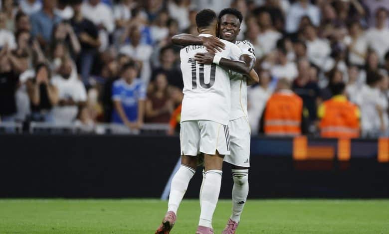 كيليان مبابي - فينيسيوس جونيور - ريال مدريد - المصدر (Getty images)