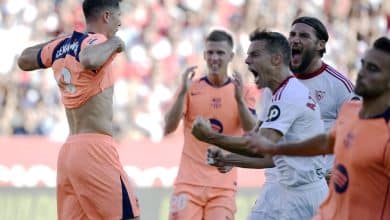 برشلونة ضد إشبيلية.. (المصدر:Gettyimages)