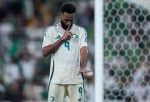 فراس البريكان - منتخب السعودية (المصدر: Getty images)