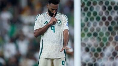 فراس البريكان - منتخب السعودية (المصدر: Getty images)