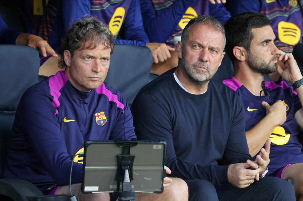 هانز فليك - ماركوس سورج - برشلونة - المصدر (Getty images)