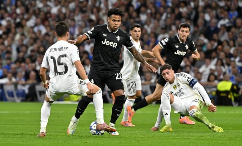 فيدريكو فالفيردي - أردا جولر - ويستون ماكيني - ريال مدريد ضد يوفنتوس (المصدر: Getty images)