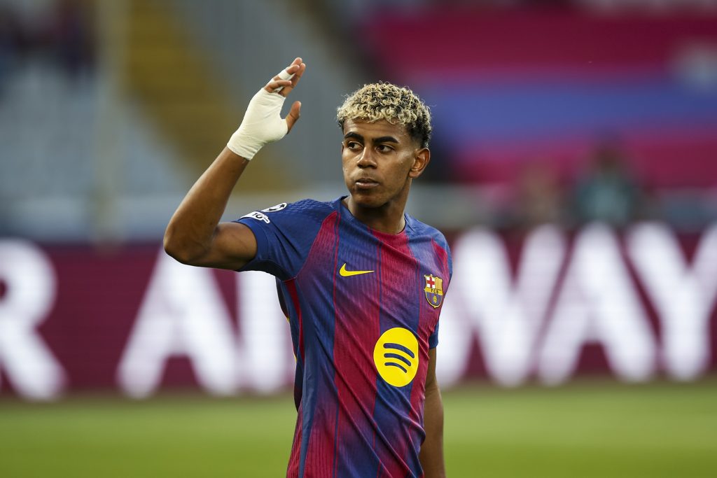 لامين يامال لاعب كرة القدم بنادي برشلونة - المصدر: gettyimages