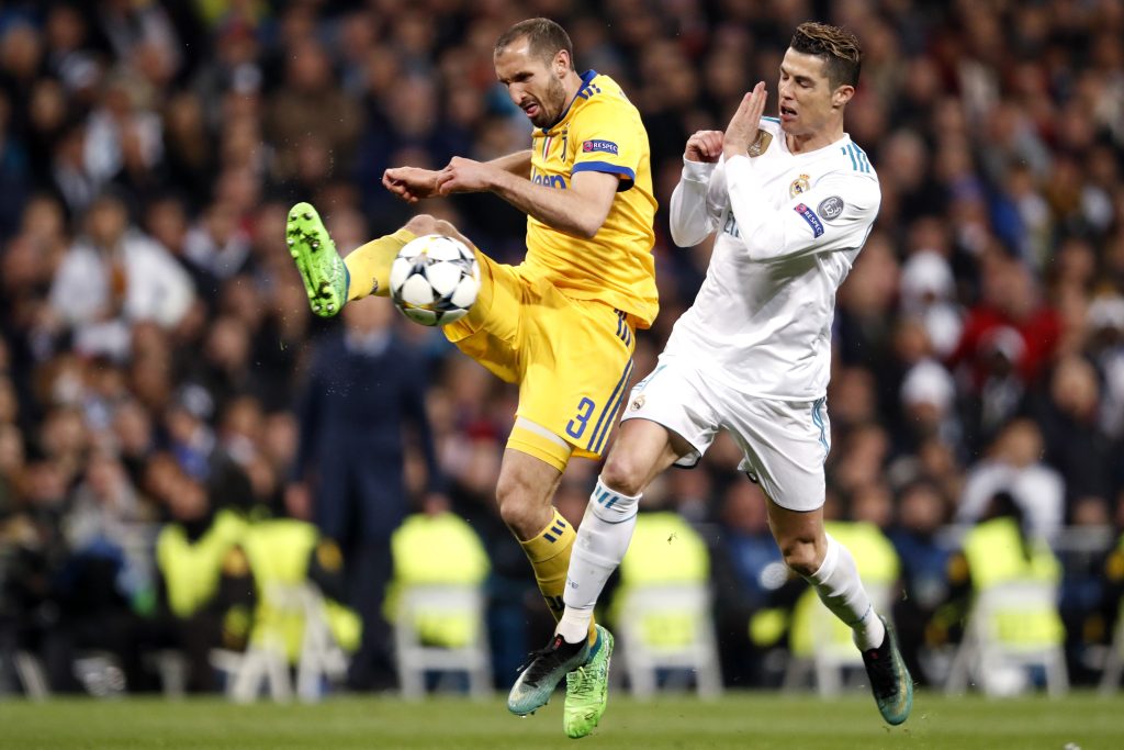 كريستيانو رونالدو - جورجيو كيليني - المصدر (Getty images)