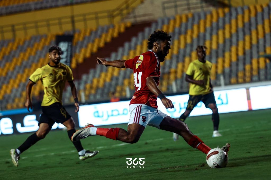 حسين الشحات - الأهلي - كهرباء الإسماعيلية - تصوير: مصطفى الشحات