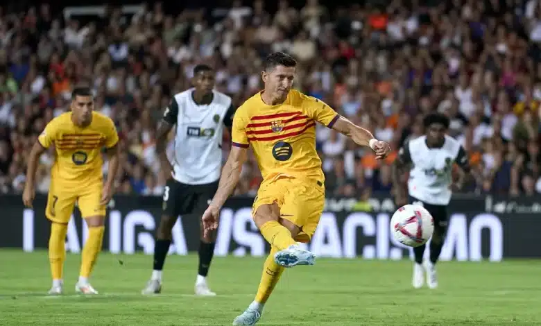 كم ضربة جزاء حصل عليها برشلونة 2025/2026؟