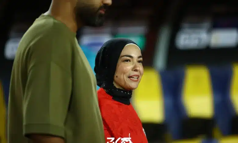 ماجي زوجة محمد صلاح - تصوير: مصطفى الشحات