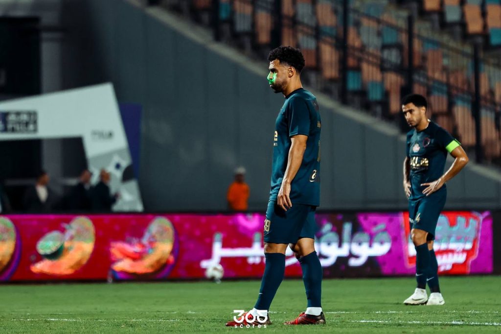 عبد الله السعيد - عمر جابر - الزمالك (تصوير: مصطفى الشحات)